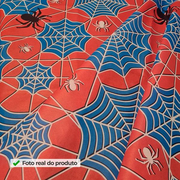 TNT ESTAMPA REF.1290A ARANHA VERMELHO/AZUL METRO SUPPER