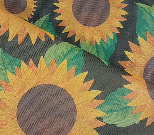 TNT ESTAMPA REF.8002 BARRADO GIRASSOL NEW 33CM