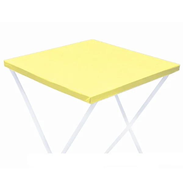 TOALHA PEROLIZADA 78X78 CANDY AMARELO 10UN CORES