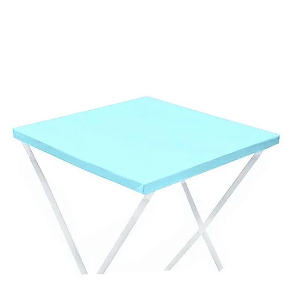 TOALHA PEROLIZADA 78X78 CANDY AZUL 10UN CORES