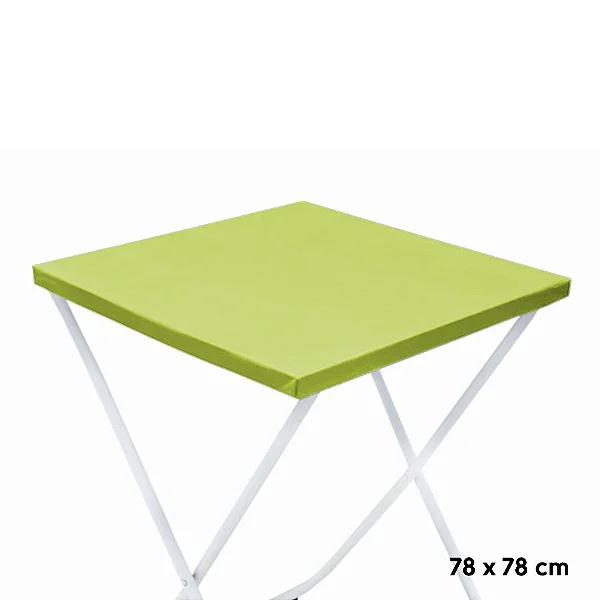 TOALHA PEROLIZADA 78X78 VERDE PISTACHE 10UN CORES