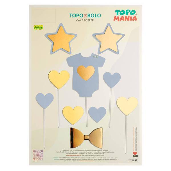 TOPO CHA DE BEBE AZUL UN TOPO MANIA