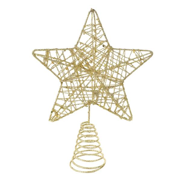 TOPO DE ARVORE ESTRELA OURO C/1 UN CROMUS