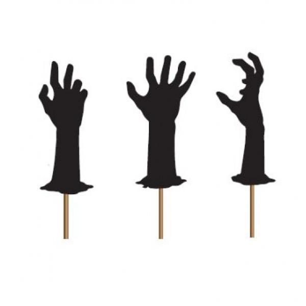TOPO DE BOLO HALLOWEEN MAO ZUMBI UN GRINTOY