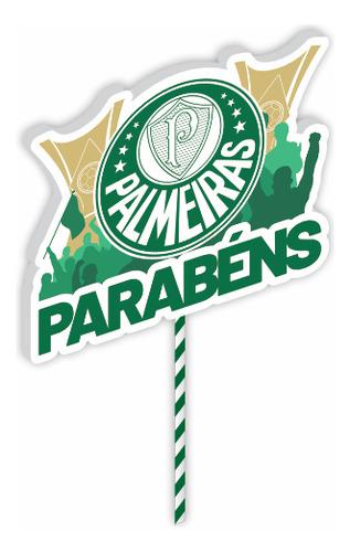 TOPO DE BOLO IMPRESSO PALMEIRAS UN PIFFER