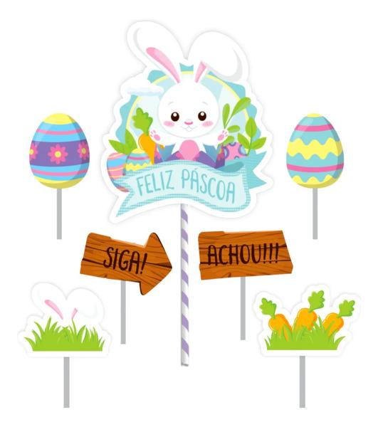 TOPO DE BOLO IMPRESSO PASCOA UN PIFFER