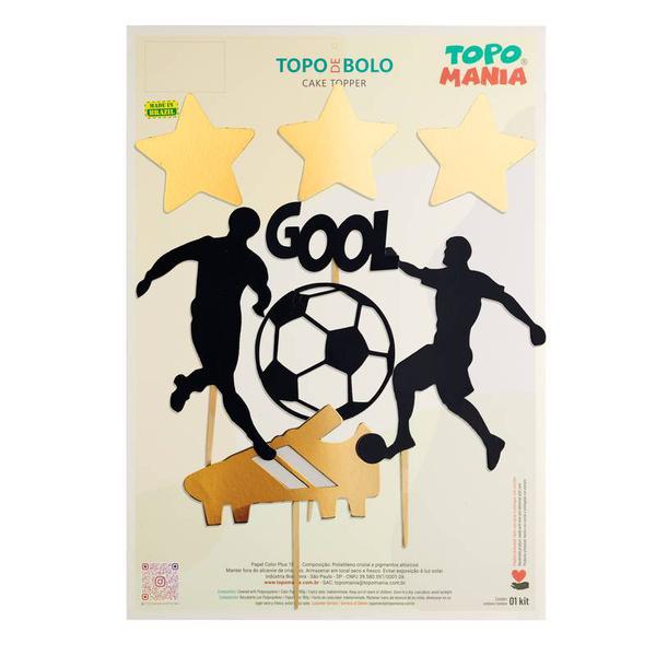 TOPO FUTEBOL CHUTEIRA OURO UN TOPO MANIA