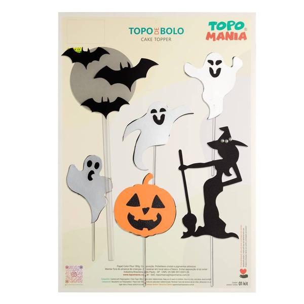 TOPO HALLOWEEN BRUXA & FANTASMA UN TOPO MANIA