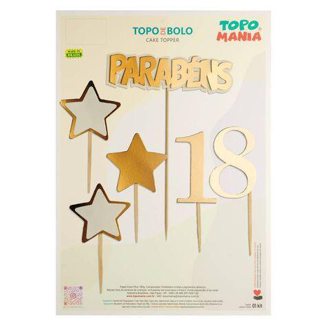 TOPO PARABENS 18 ESTRELA UN TOPO MANIA