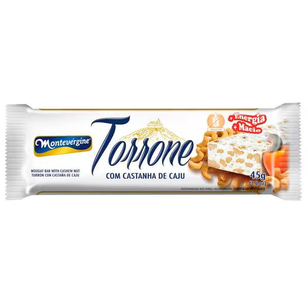TORRONE CASTANHA CAJU 45G MONTEVERGINE