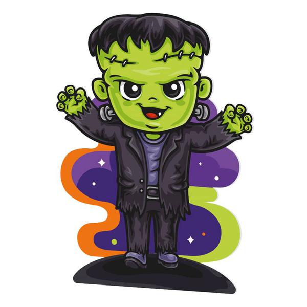 TOTEM MONSTRINHO HALLOWEEN INFANTIL UN REGINA
