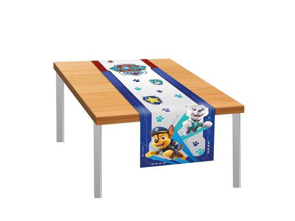 TRILHO DE MESA TECIDO 40X200CM PATRULHA CANINA UN REGINA