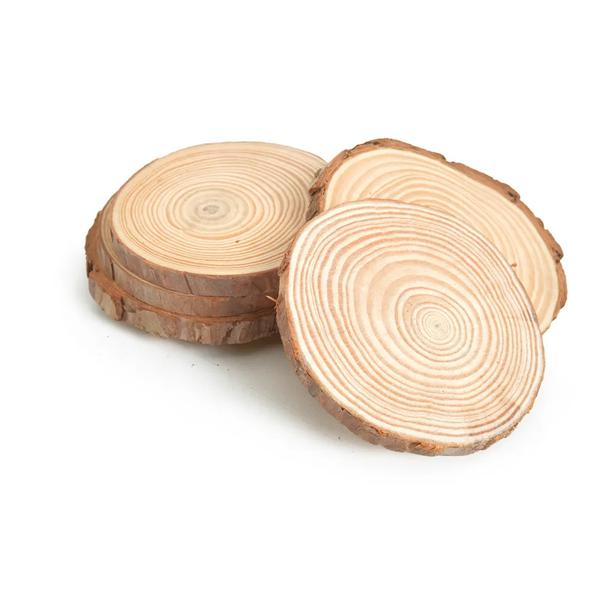 TRONCO DECORATIVO MADEIRA MRR 10CM PINHAS/NAT/TRON C/8 UN CROMUS