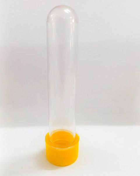 TUBETE 13CM AMARELO 10UN QUALYPLAST