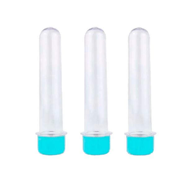 TUBETE 13CM TIFFANY 10UN QUALYPLAST