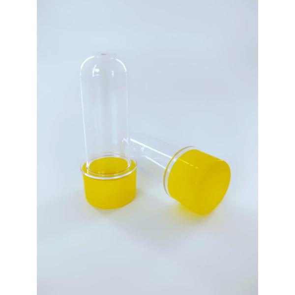TUBETE 8CM AMARELO 10UN QUALYPLAST