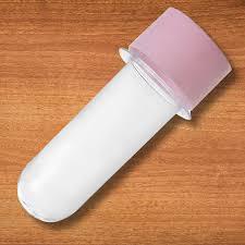 TUBETE 8CM ROSA BEBE 10UN QUALYPLAST