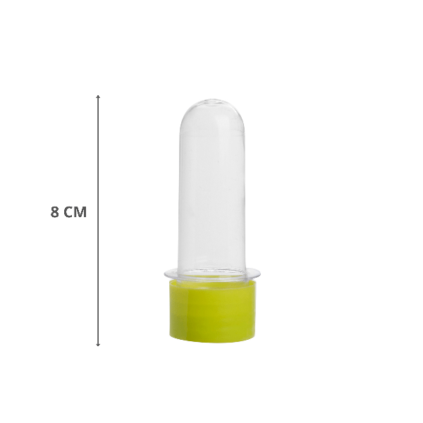TUBETE PEQUENO AMARELO 10UN MIRANDINHA