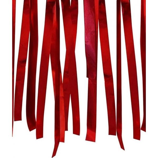 VARAL FITAS METALIZADAS 10MTS VERMELHA UN PIFFER