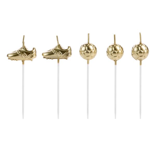 VELA FUTEBOL DOURADA 05UN SILVER