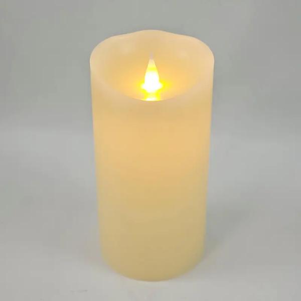 VELA LED REDONDA 6,5X5CM UN BPG