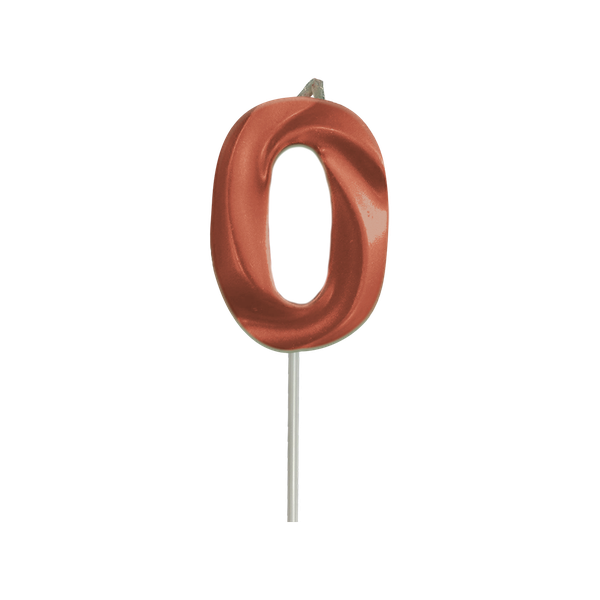 VELA MINI SLIM METALLIC COBRE Nº0 UN FESTCOLOR