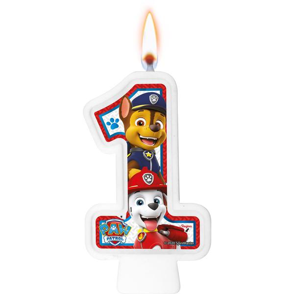 VELA NUMERAL Nº1 PATRULHA CANINA UN REGINA