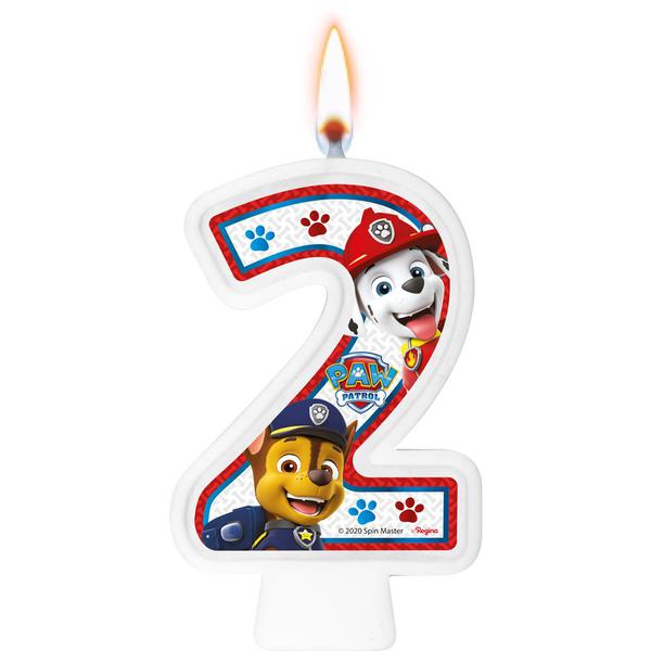 VELA NUMERAL Nº2 PATRULHA CANINA UN REGINA