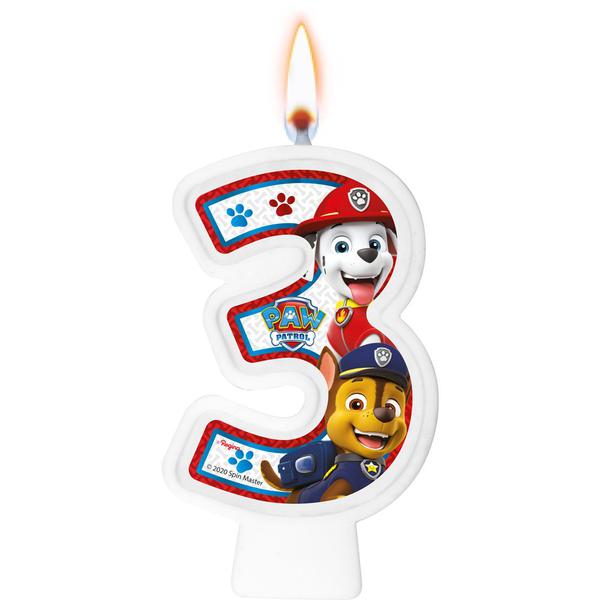 VELA NUMERAL Nº3 PATRULHA CANINA UN REGINA