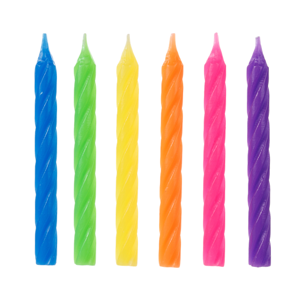 VELA PALITO NEON ESPIRAL 06UN SILVER