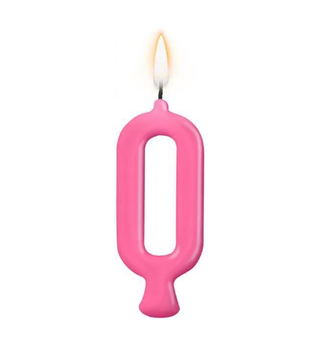 VELA PARABENS Nº0 PINK UN REGINA