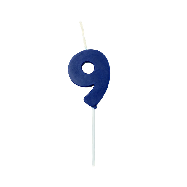 VELA PICK COLORS Nº9 AZUL MARINHO UN REGINA