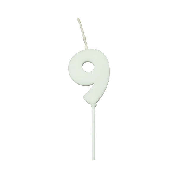 VELA PICK COLORS Nº9 BRANCA UN REGINA