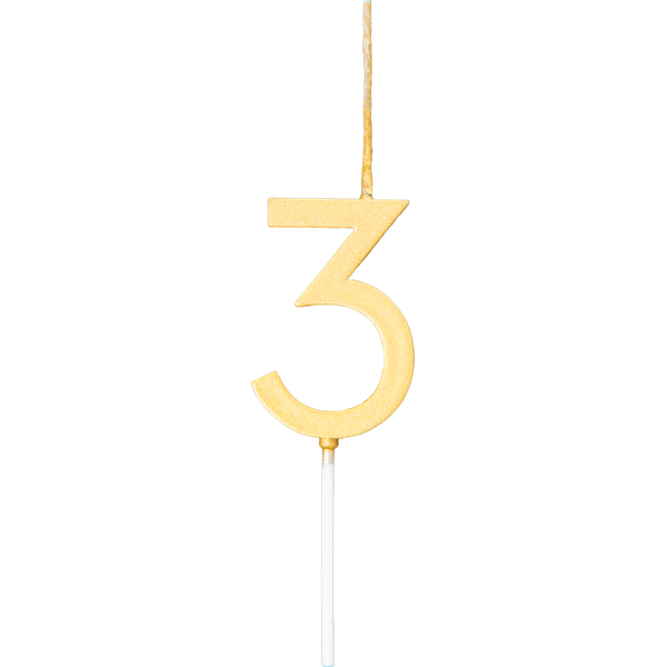 VELA PICK QUADRA Nº3 OURO UN REGINA