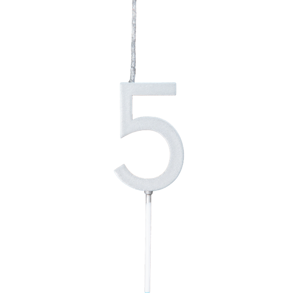 VELA PICK QUADRA Nº5 PRATA UN REGINA