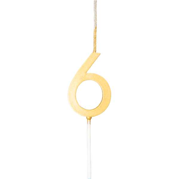 VELA PICK QUADRA Nº6 OURO UN REGINA