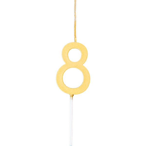 VELA PICK QUADRA Nº8 OURO UN REGINA