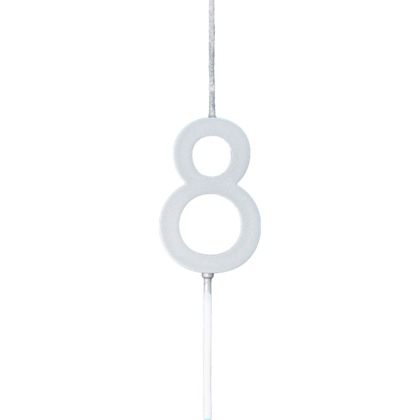 VELA PICK QUADRA Nº8 PRATA UN REGINA