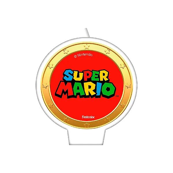 VELA PLANA SUPER MARIO UN FESTCOLOR