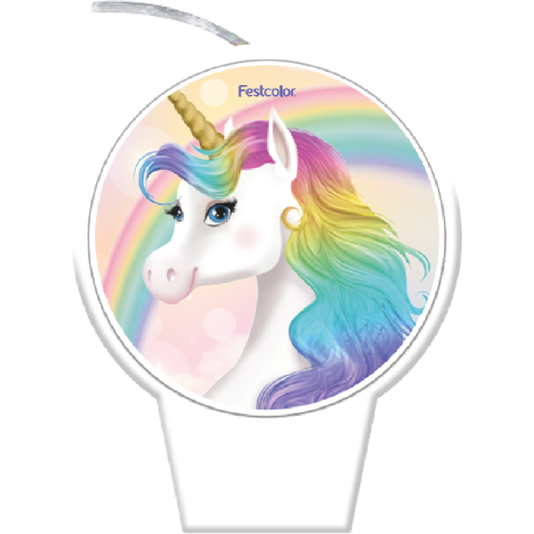 VELA PLANA UNICORNIO NEW UN FESTCOLOR