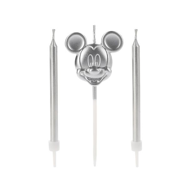 VELA ROSTO MICKEY PRATA 3UN SILVER