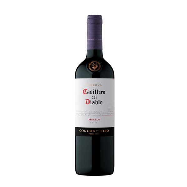 VINHO CHILENO CASILLERO DEL DIABLO 750ML MERLOT