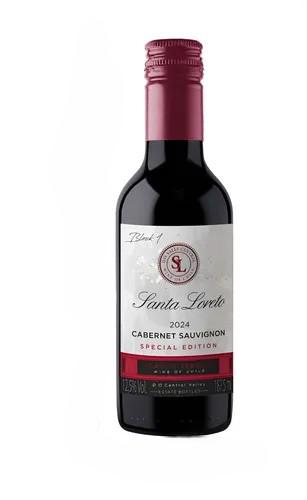 VINHO CHILENO SANTA LORETO VARIETAL 187,5ML CABERNET SAUVIGNON