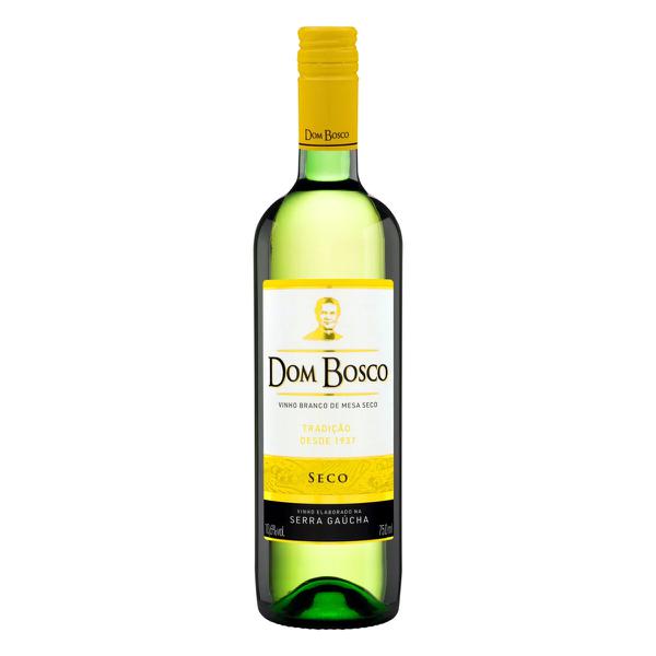 VINHO DOM BOSCO BRANCO SECO 750ML CERESER