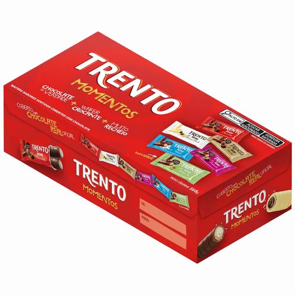 WAFER TRENTO MOMENTOS 168G PECCIN