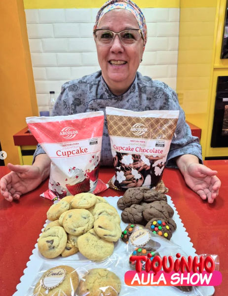 Cookie com Pré Mistura Cupcake