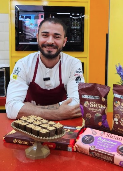 Copinho de Brigadeiro de Paçoca