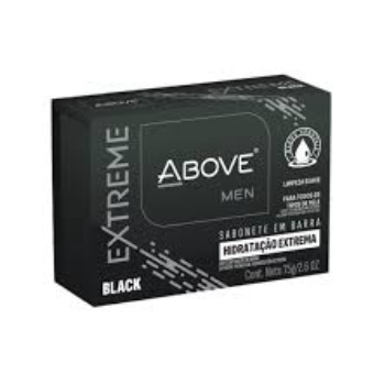 SABONETE ABOVE BA EX BLACK 75G