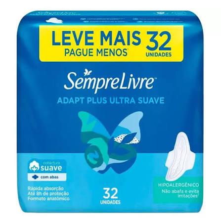 ABS S LIVRE ADAPT PLUS SUAVE C/AB 32UN