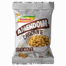 AMENDOIM CROC SIAMAR TRAD 120G